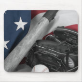 basebasebaseblauw muismat (Voorkant)