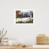 BASEERT IN DE ZON VAN DE AUTUM POSTER (Keuken)