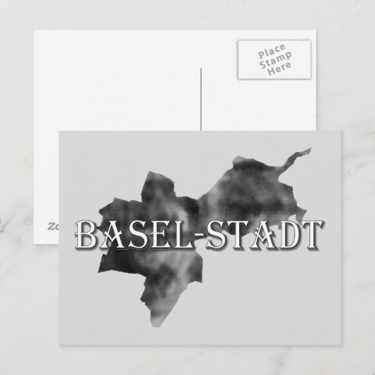 Basel-City Briefkaart (Voorkant / Achterkant)