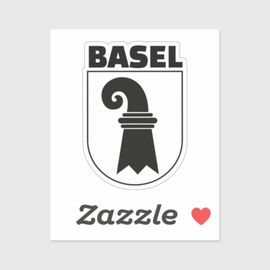 Basel Coat of Arms Sticker (Vel)