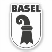 Basel Coat of Arms Sticker (Voorkant)