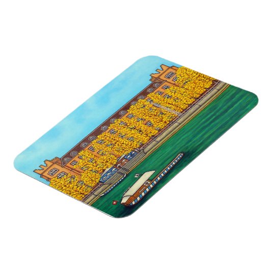 Basel Kaserne Magnet van Lisa Lorenz Magneet (Linkerzijde)