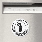Basel Round Embleem Magneet (Insitu (Vaatwasser))