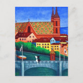Basel, Zwitserland Uitzicht Post Kaart (Voorkant)
