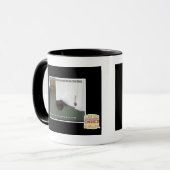 Basement Cat, enigszins gedesoriënteerd Mok (Voorkant links)