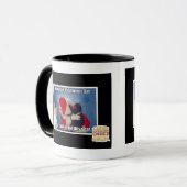 Basement Cat krijgt steenkool Mok (Voorkant links)