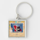 Basement Cat krijgt steenkool Sleutelhanger (Voorkant)