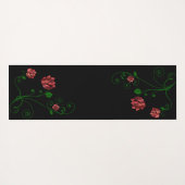 Basement Stairs Spooky Gothic Yogamat (Achterkant (horizontaal))