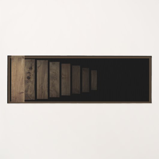 Basement Stairs Spooky Gothic Yogamat (Voorkant (horizontaal))