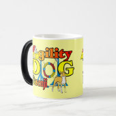 Basenji Agility Gifts Magische Mok (Voorkant links)