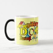 Basenji Agility Gifts Magische Mok (Links)