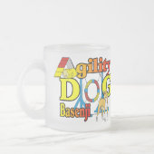 Basenji Agility Gifts Matglas Koffiemok (Links)