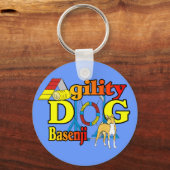 Basenji_Agility.png Sleutelhanger (Voorkant)