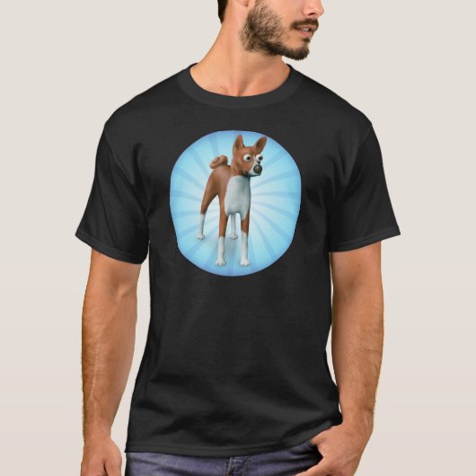 Basenji BAS1 T-shirt (Voorkant)
