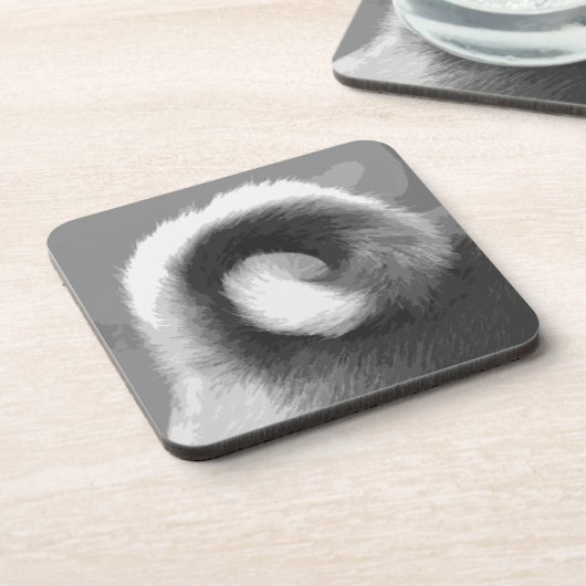 Basenji Bier Onderzetter (Linkerzijde)