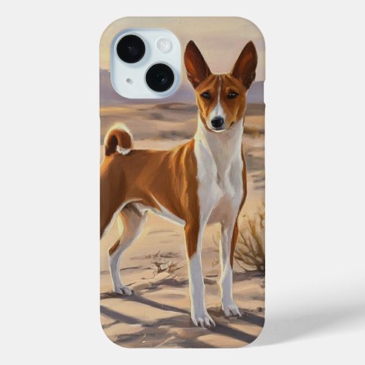 Basenji Case-Mate iPhone Case (Achterkant)