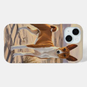 Basenji Case-Mate iPhone Case (Achterkant (horizontaal))