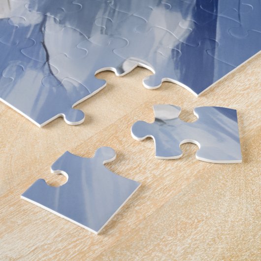 Basenji Christmas Red Truck Holiday Legpuzzel (Zijkant)