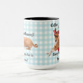 Basenji & Coffee Hondenmoeder Mok (Midden)