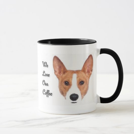 Basenji Coffee-Mok Mok (Rechts)