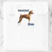 Basenji Dad 4 - Sticker (Tas)