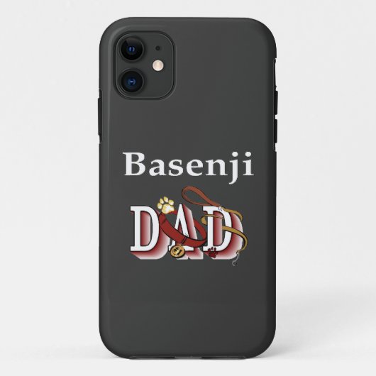 Basenji Dad Case-Mate iPhone Case (Achterkant)