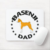 Basenji Dad Muismat (Met muis)
