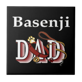Basenji Dad Tegeltje