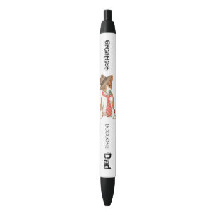 Basenji Dad Zwarte Inkt Pen
