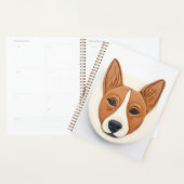 Basenji Dog 3D geïnspireerd Planner (Display)