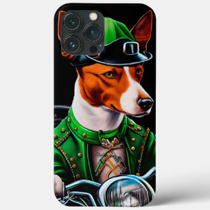 Basenji Dog fiets St. Patrick's Day Case-Mate iPhone Case