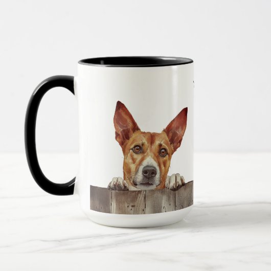 Basenji Dog Mok (Links)