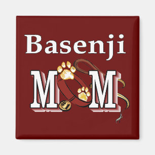 Basenji Dog MOM Magneet