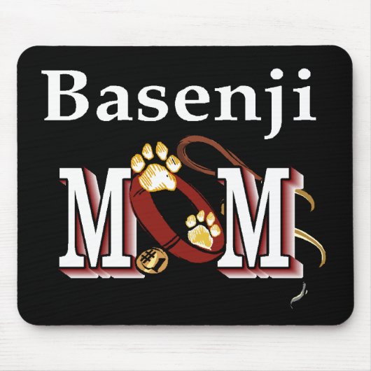 Basenji Dog MOM Muismat (Voorkant)