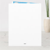 Basenji Dog op een peddel: Een Schilderachtig avon Kaart (Achterkant)