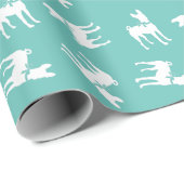 Basenji Dog Puppy Cadeaupapier (Rol Hoek)