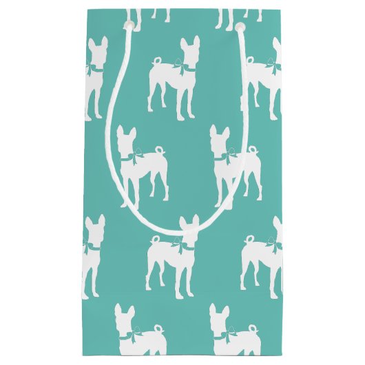 Basenji Dog Puppy Klein Cadeauzakje (Voorkant)