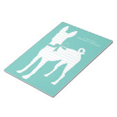 Basenji Dog Puppy Notitieblok (Schuin)