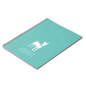 Basenji Dog Puppy Notitieboek (Linkerzijde)