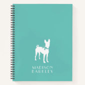 Basenji Dog Puppy Notitieboek (Voorkant)