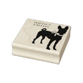 Basenji Dog Puppy Rubberstempel (Stempel)