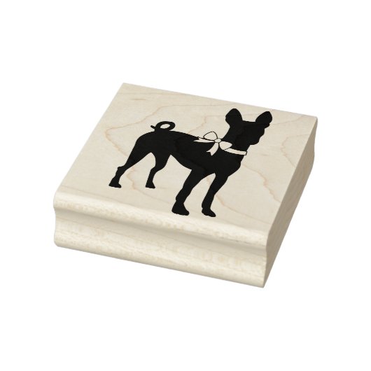 Basenji Dog Puppy Rubberstempel (Stempel)