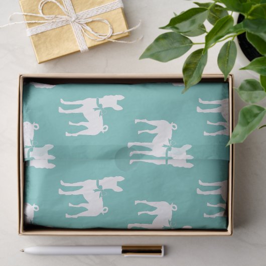 Basenji Dog Puppy Tissuepapier (Geschenk)