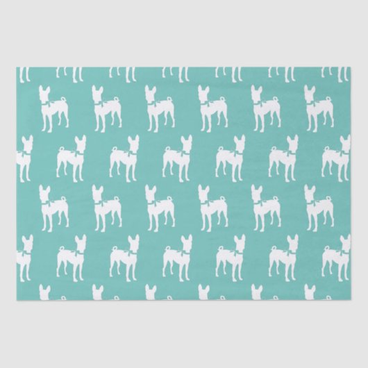 Basenji Dog Puppy Tissuepapier (Voorkant)