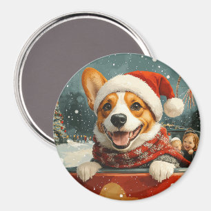 Basenji Dog Roller Onderzetter Kerst Magneet