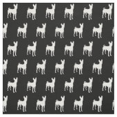Basenji Dog Silhouette Pet Stof (Swatch)