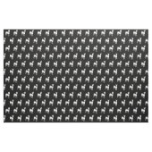 Basenji Dog Silhouette Pet Stof (Fat Quarter)