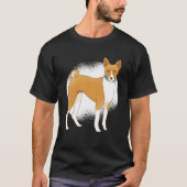 Basenji dog t-shirt (Voorkant)