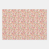 Basenji Dogs Floral Inpakpapier Vel (Voorkant)