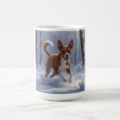 Basenji Elegant Coffee Mok (Center)